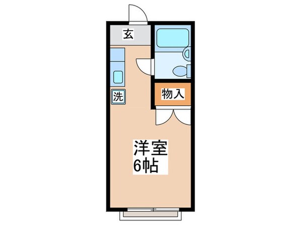 サンハイツクロダの物件間取画像